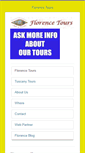 Mobile Screenshot of florencetourstuscany.com